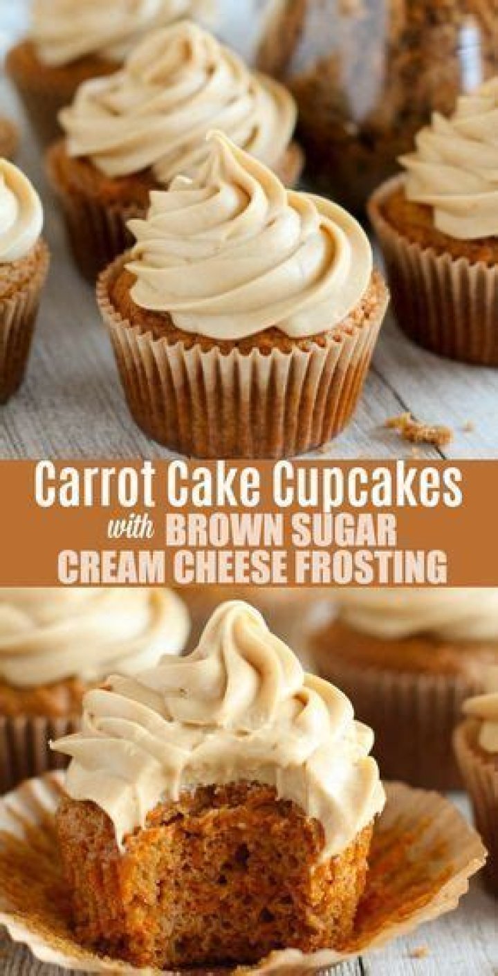 Carrot Cake Cupcakes - Celebrating Sweets