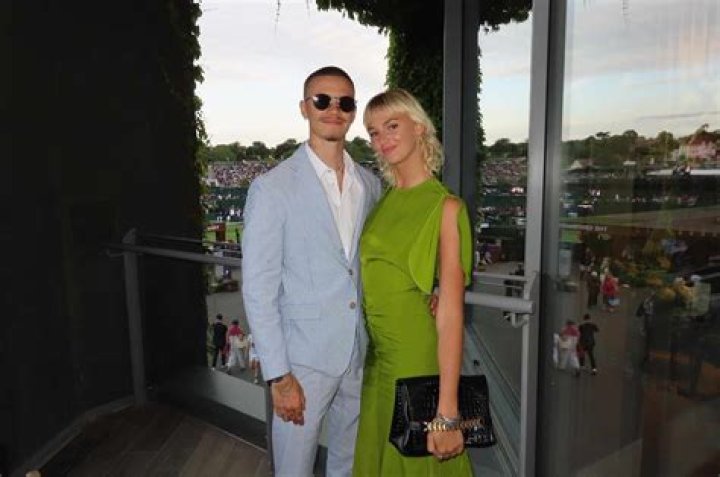 Mia Regan with Romeo Beckham Mia Regan with Romeo Beckham