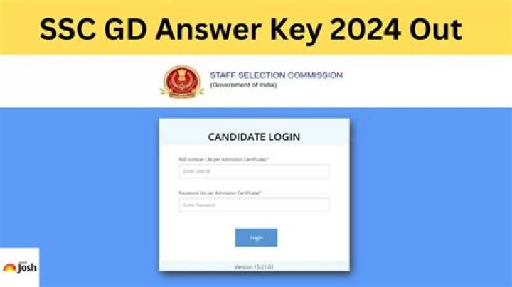 SSC GD Answer Key 2024: एसएससी जीडी परीक्षा आंसर की, यहाँ से करें डाउनलोड